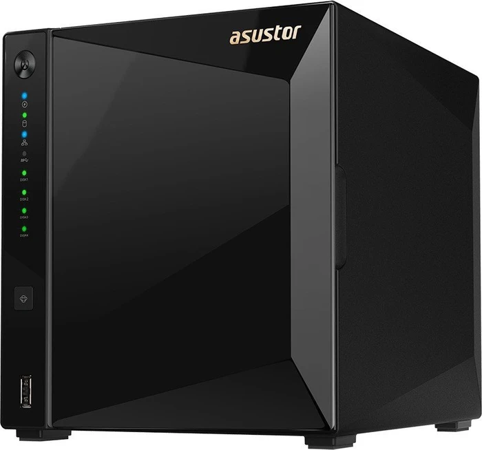 Asustor AS4004T, 2GB RAM, 1x RJ-45 10GBase-T, 2x RJ-45 1000Base-T