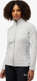 Jack Wolfskin Rotwand Full-Zip Fleece Jacke cool grey (Damen)