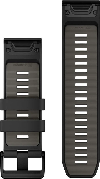 Garmin Ersatzarmband QuickFit 26 Silikon black/pebble grey