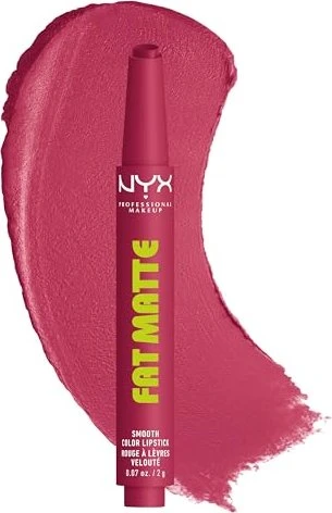 NYX Fat Matte Smooth Color Lipstick 12 blush blanket, 2g