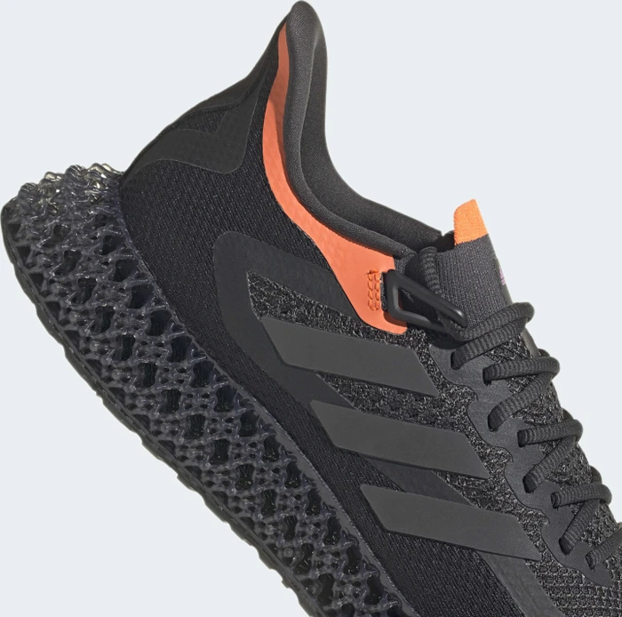 adidas 4DFWD 2 carbon/night metallic/impact orange (Herren)