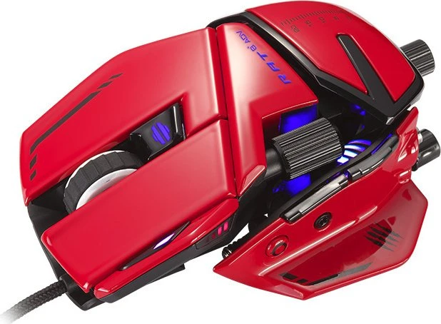 MadCatz R.A.T. 8+ ADV, rot, USB