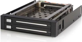 StarTech HSB220SAT25B, 3.5" Wechselrahmen auf 2x 2.5" SATA