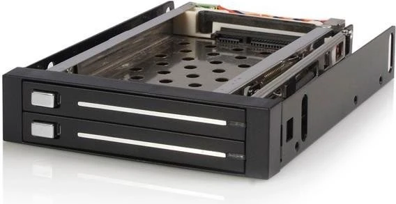StarTech HSB220SAT25B, 3.5" Wechselrahmen auf 2x 2.5" SATA