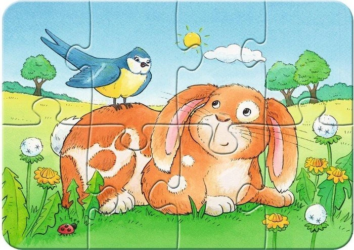 Ravensburger Puzzle Niedliche Haustiere
