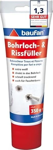Baufan Bohrlöcher und Rissfüller innen Spachtelmasse, 350g
