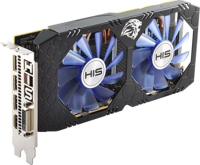 HIS Radeon RX 570 IceQ X² OC, 4GB GDDR5, DVI, HDMI, 3x DP