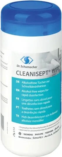 Dr. Schumacher Cleanisept Wipes Flächendesinfektionstücher Refill, 100 Stück