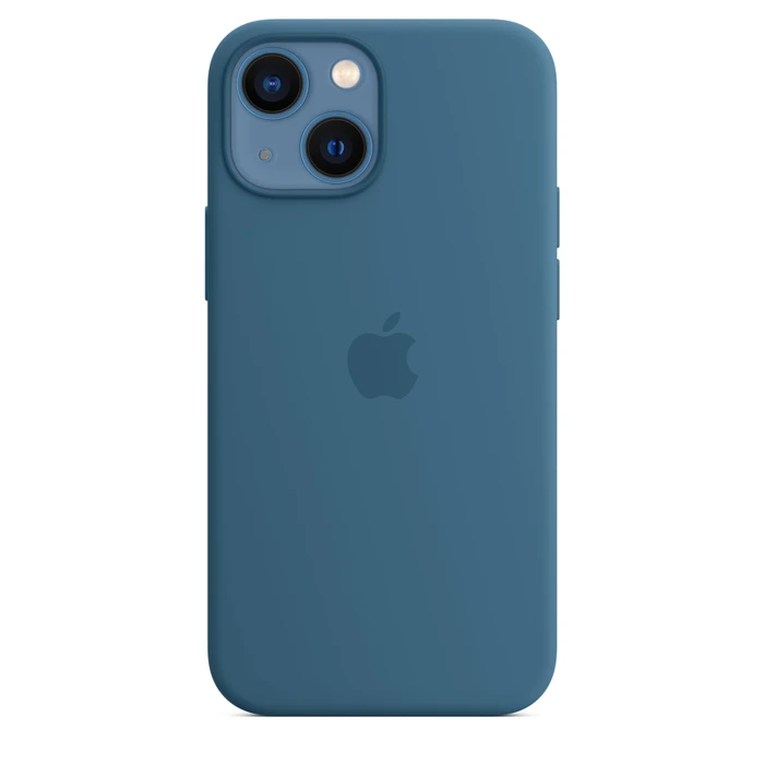 Apple Silikon Case mit MagSafe für iPhone 13 Mini eisblau