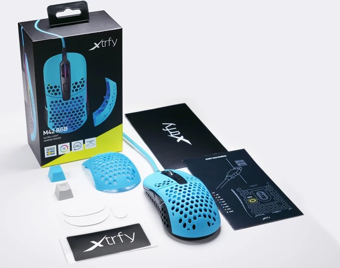 Xtrfy M42 RGB blau, USB