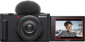 Sony Vlog-Kamera ZV-1F schwarz