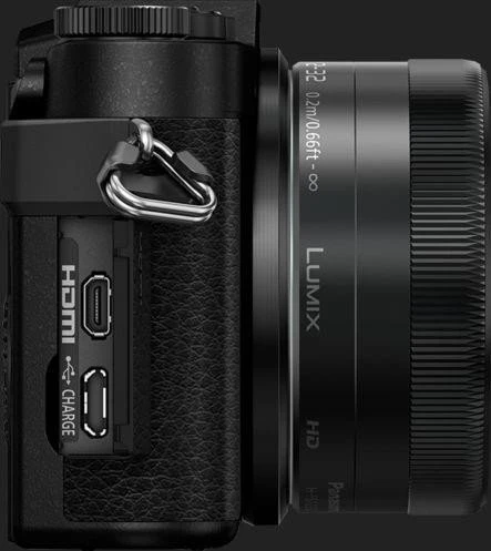 Panasonic Lumix DC-GX800 schwarz mit Objektiv Lumix G Vario 12-32mm 3.5-5.6 ASPH OIS