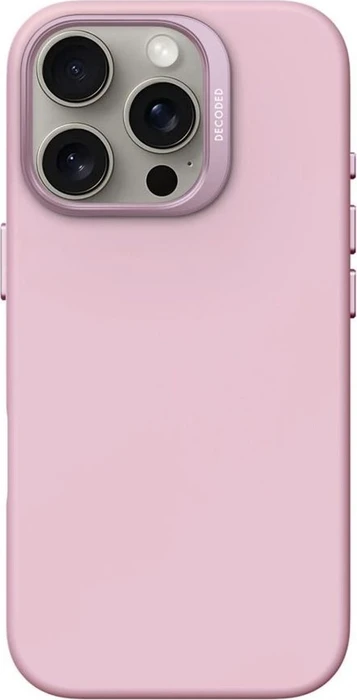 Decoded AntiMicrobial Silicone Back Cover für Apple iPhone 16 Pro lilac purple