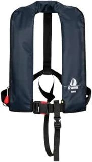 12skipper Automatik Schwimmweste 165N, 4er Set + Wartungskit navy