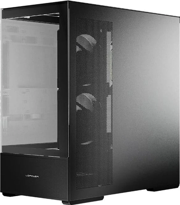 LC-Power Gaming 812B Onyx Vision, schwarz, Glasfenster
