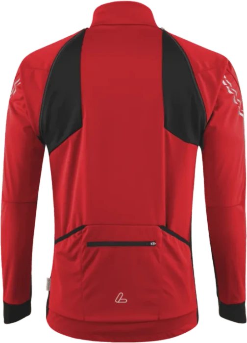Löffler San Remo Zip-Off AB Light Fahrradjacke rot (Herren)