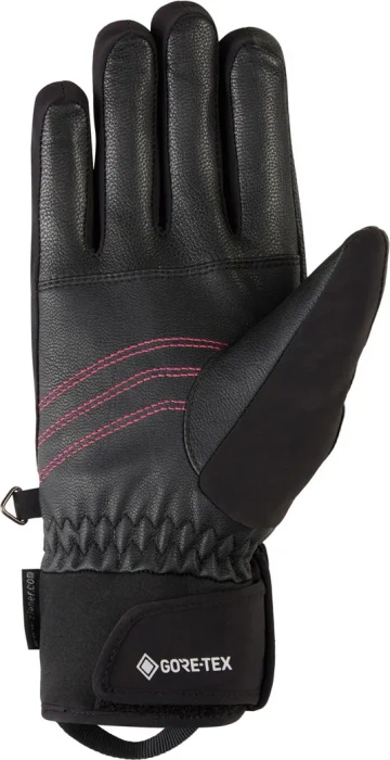 Ziener Kadja GTX PR Skihandschuhe schwarz/rot (Damen)
