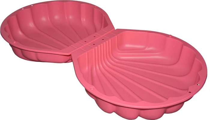 BIG Sand-/Watershell Sandkasten rosa