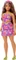 Mattel Barbie - Fashionistas Barbie in einem Neckholder-Kleid mit Blumenmuster, mit braunem Haar mit violetten Strähnchen Vorschaubild
