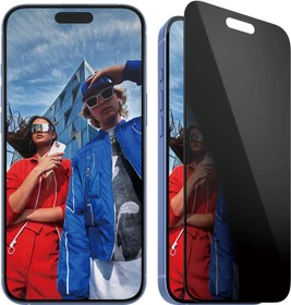 PanzerGlass Privacy Screen Protector Ultra-Wide Fit für Apple iPhone 16 Plus