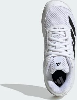 adidas Courtflash cloud white/core black (Junior)