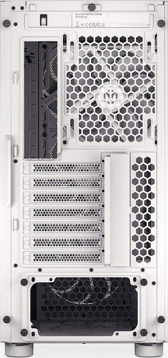 Endorfy Arx 500 White ARGB, Glasfenster