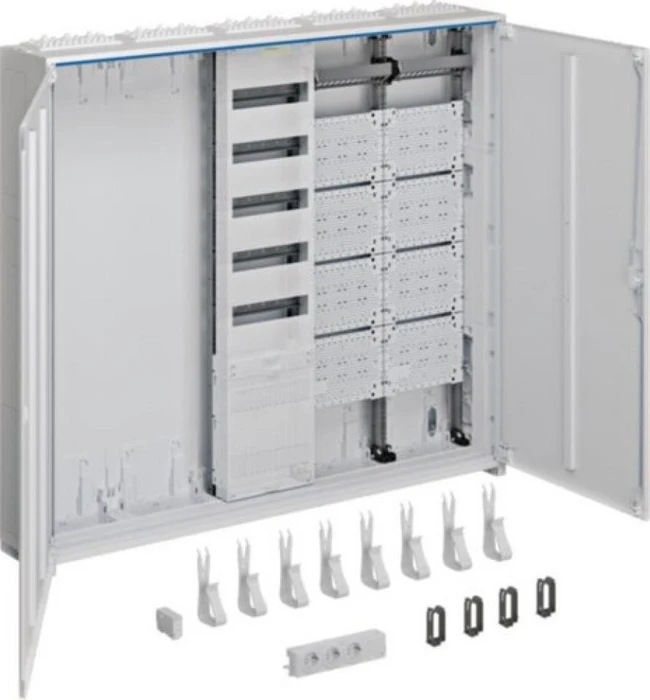 Hager Systemschrank, Multimedia, univers Z, SKII, IP44, VF-5rh/APZ, 5-feldig (ZB35APZ2)