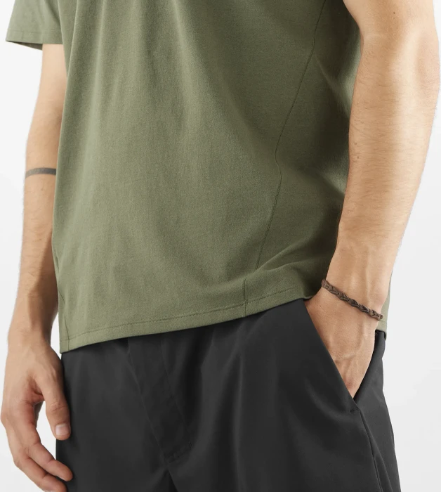 Salomon Trackline Poloshirt kurzarm grape leaf (Herren)