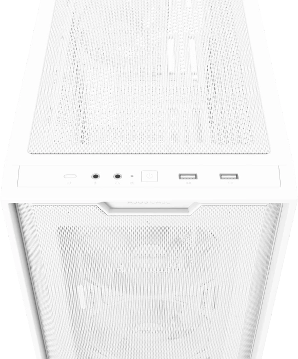 ASUS A21 PLUS White, Glasfenster
