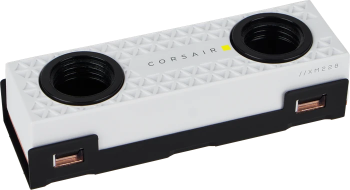 Corsair Hydro X Series XM2 M.2 SSD Water Block - White