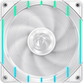GameMax Tornado T12 ARGB-W, weiß, 120mm
