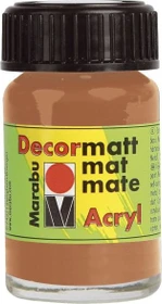 Marabu Decormatt Acrylfarbe, kupfer metallic, 15ml
