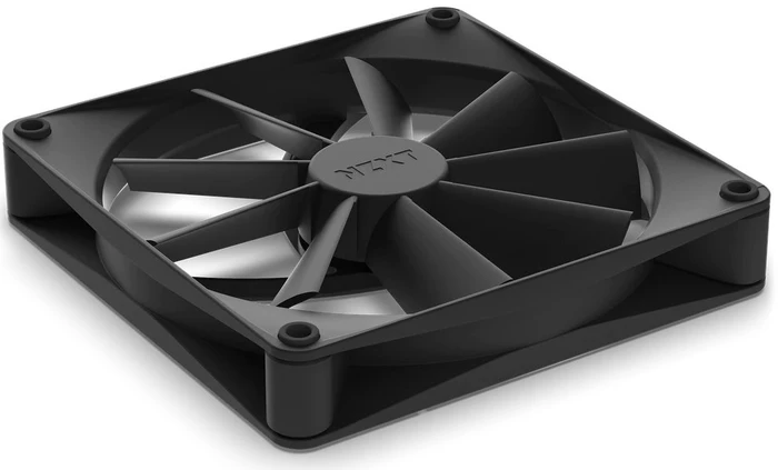 NZXT F Series F140Q (2022), Matte Black, schwarz, 140mm