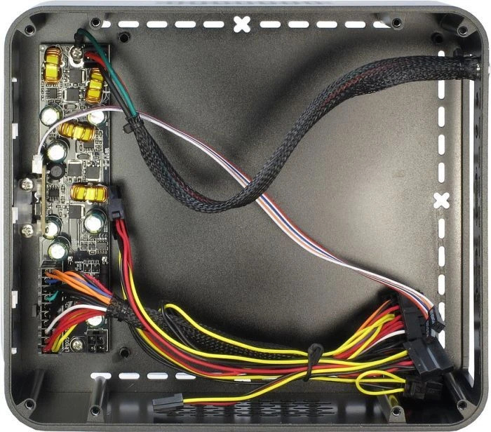 Inter-Tech Mini ITX Q-5 schwarz, Mini-ITX, 60W extern
