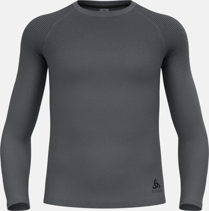 Odlo Performance Light Baselayer Funktionsshirt langarm grey melange (Herren)