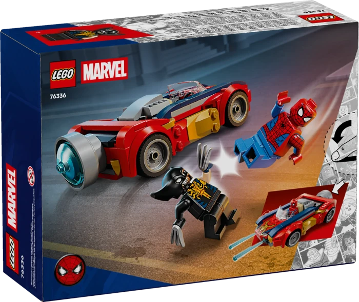 LEGO Marvel Super Heroes Spielset - Spider-Man Auto vs. Venomized Wolverine