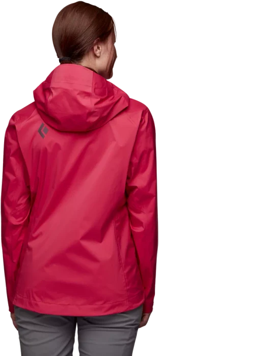 Black Diamond StormLine Stretch Rain Shell Funktionsjacke pomegrenate (Damen)