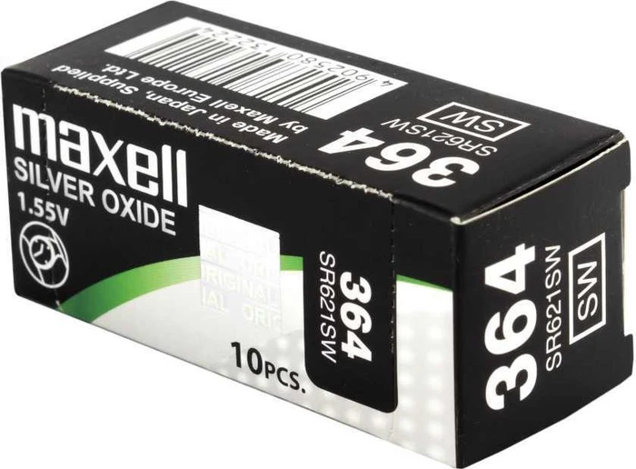 Maxell 364 (SR60/SR621), 10er-Pack