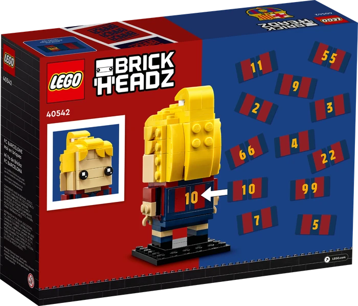 LEGO BrickHeadz - FC Barcelona - Go Brick Me