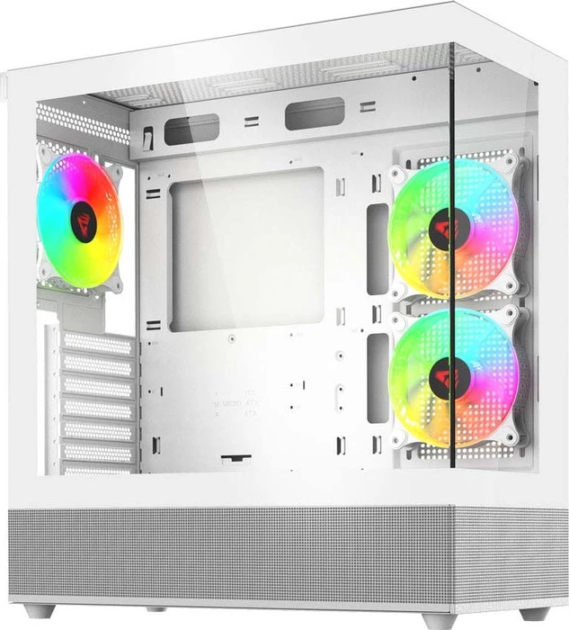 Savio Sigma X1 White, Glasfenster