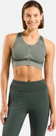 Odlo Seamless High mit Reißverschluss Sport-BH urban chic/shadow (Damen)