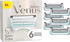 Gillette Venus Satin Care Intim-Rasierklinge, 6 Stück