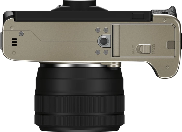 Fujifilm X-T200 gold mit Objektiv Fujinon XC 15-45mm 3.5-5.6 OIS PZ