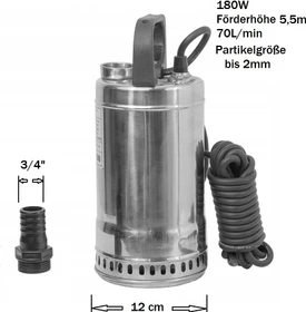 Dambat IBO SWQ 180 Elektro-Tauchpumpe