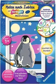 Ravensburger Malen nach Zahlen Kleiner Pinguin