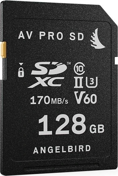 Angelbird AV PRO SD V60 R170/W105 128GB, UHS-II U3, Class 10