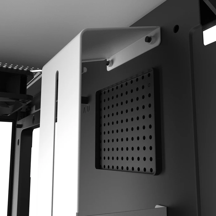 NZXT H510i, weiß, Glasfenster