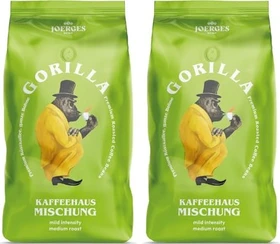 Espresso Gorilla Kaffeehaus-Mischung Kaffeebohnen, 1.00kg