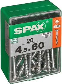Spax WIROX A9J 4CUT T-STAR plus T20 Universalschraube, 4.5x60mm, 20 Stück