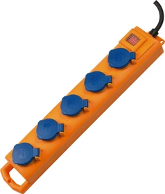 Brennenstuhl Super-Solid SL 554 IP54,  5-fach, 2m, orange